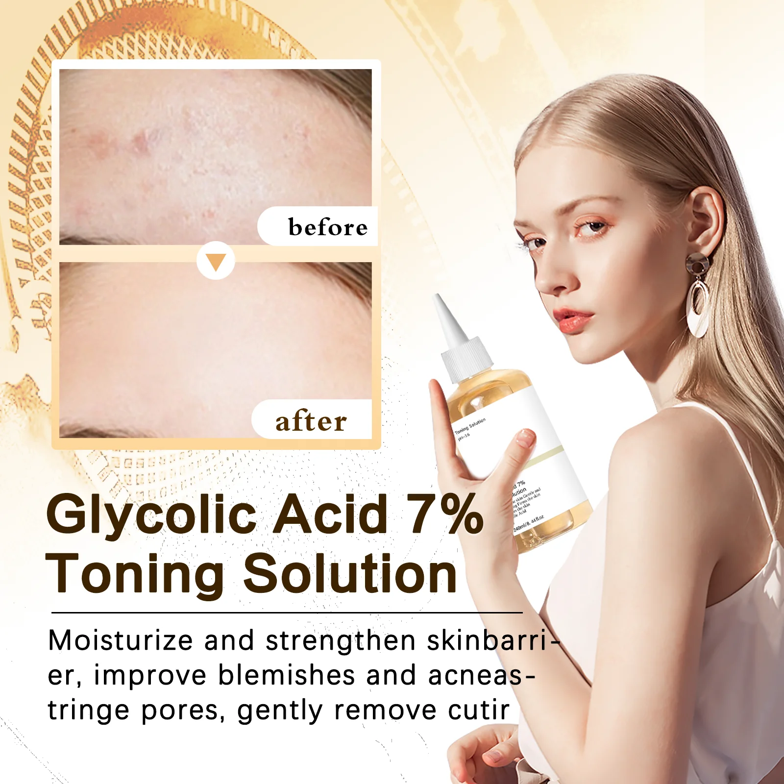 7% Glycolic Acid Toning Soluti - Lactic Acid Toner review and price