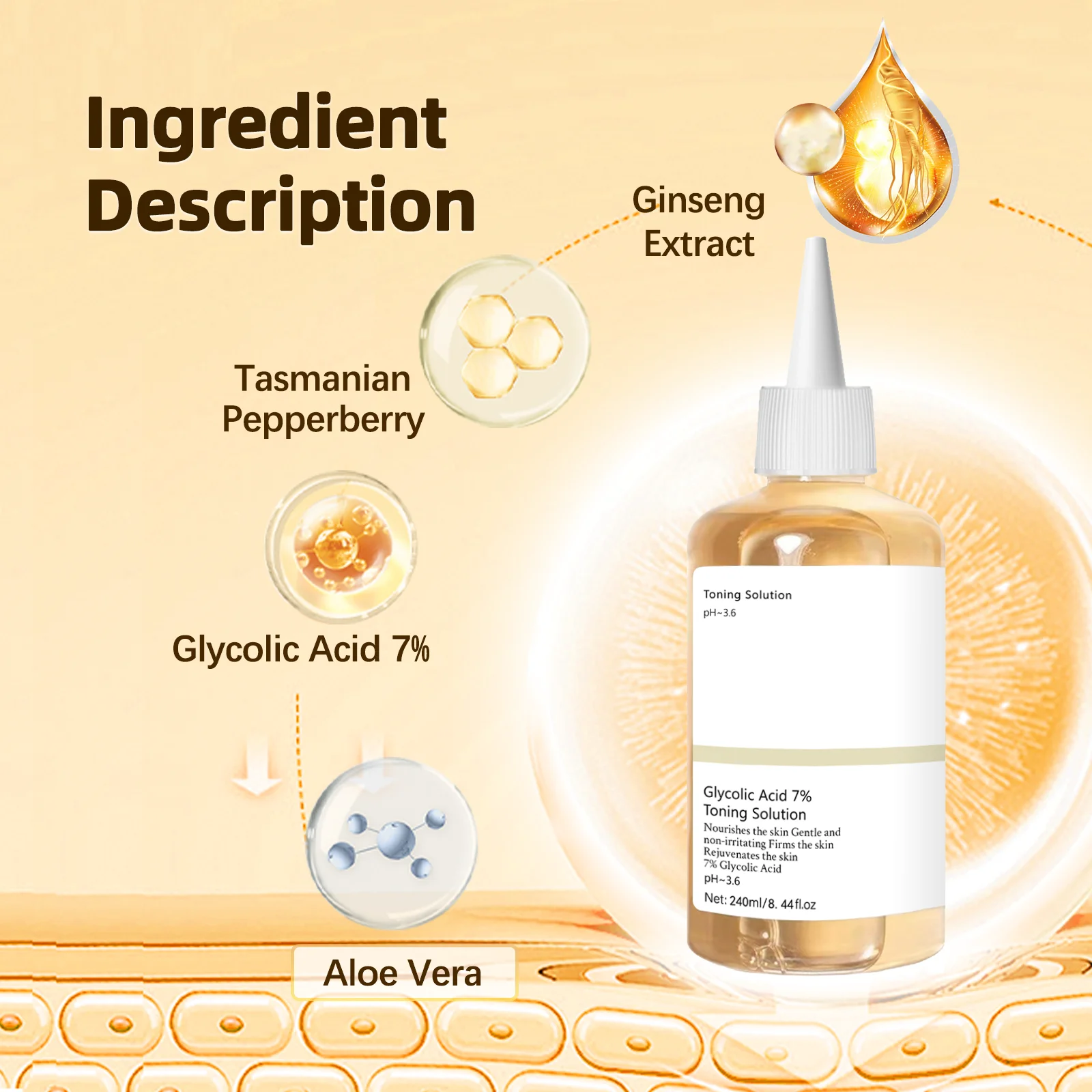 7% Glycolic Acid Toning Soluti - Lactic Acid Toner review and price