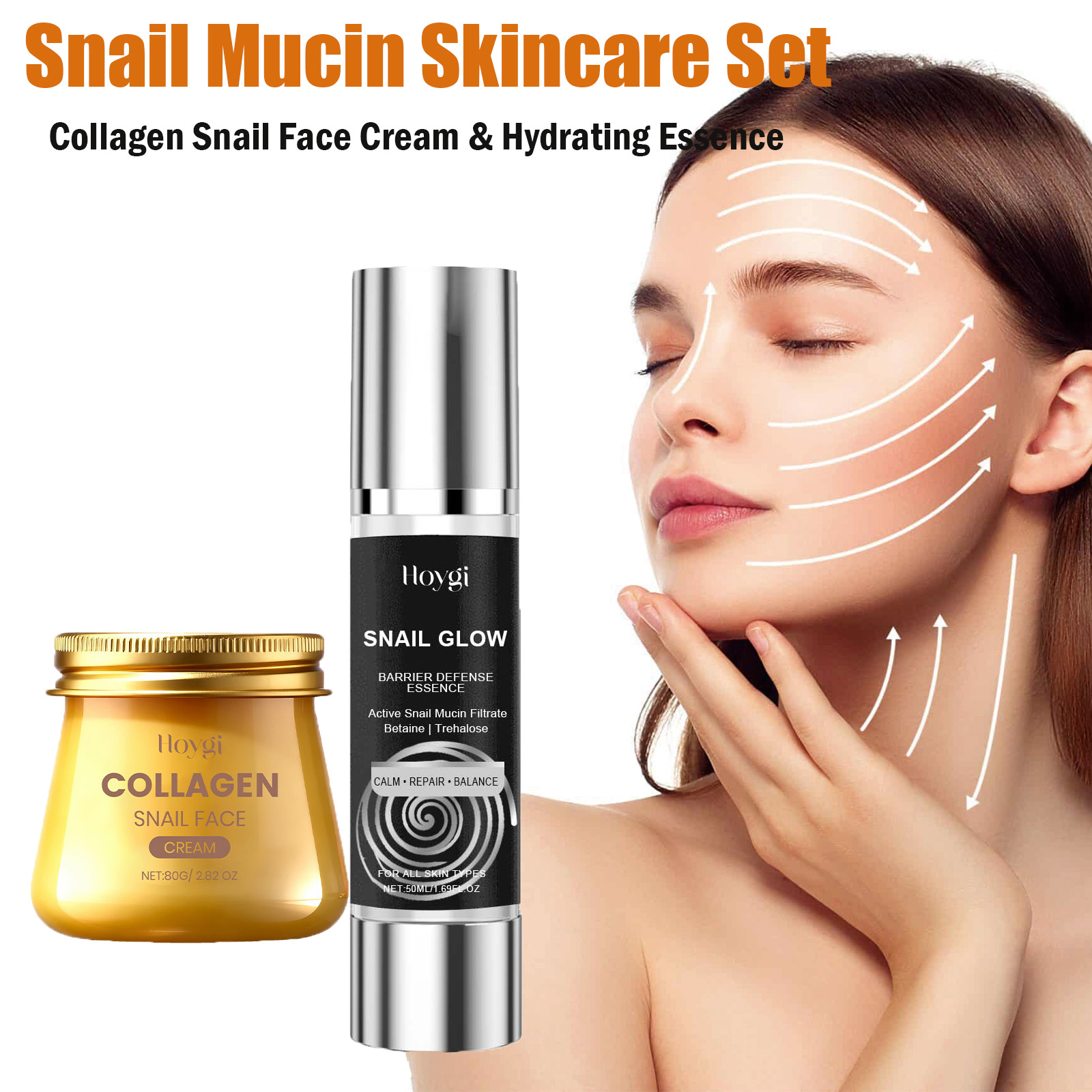 Snail Mucin Skincare Set Colla - Snail Mucin Essence review and price