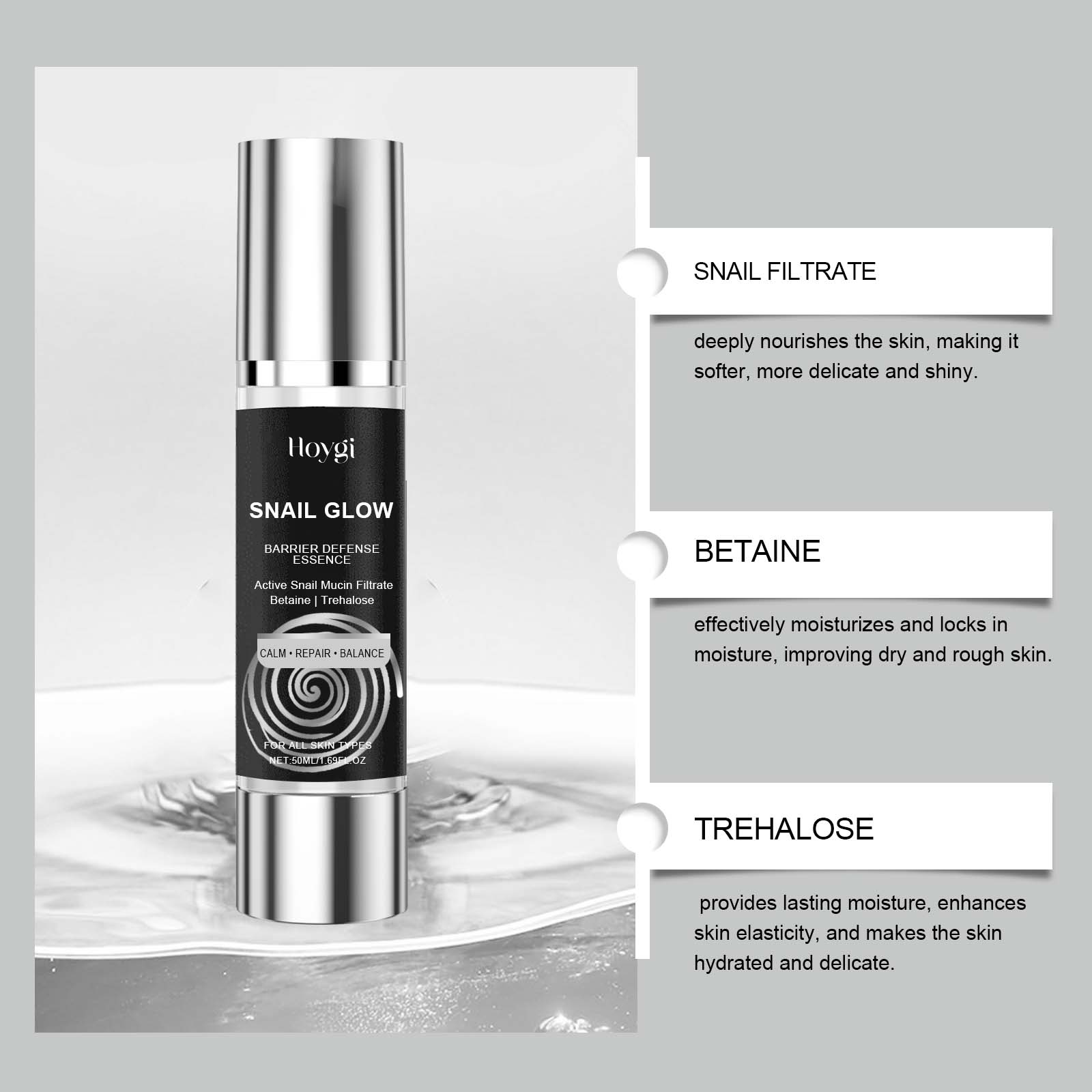 Snail Mucin Skincare Set Colla - Snail Mucin Essence review and price