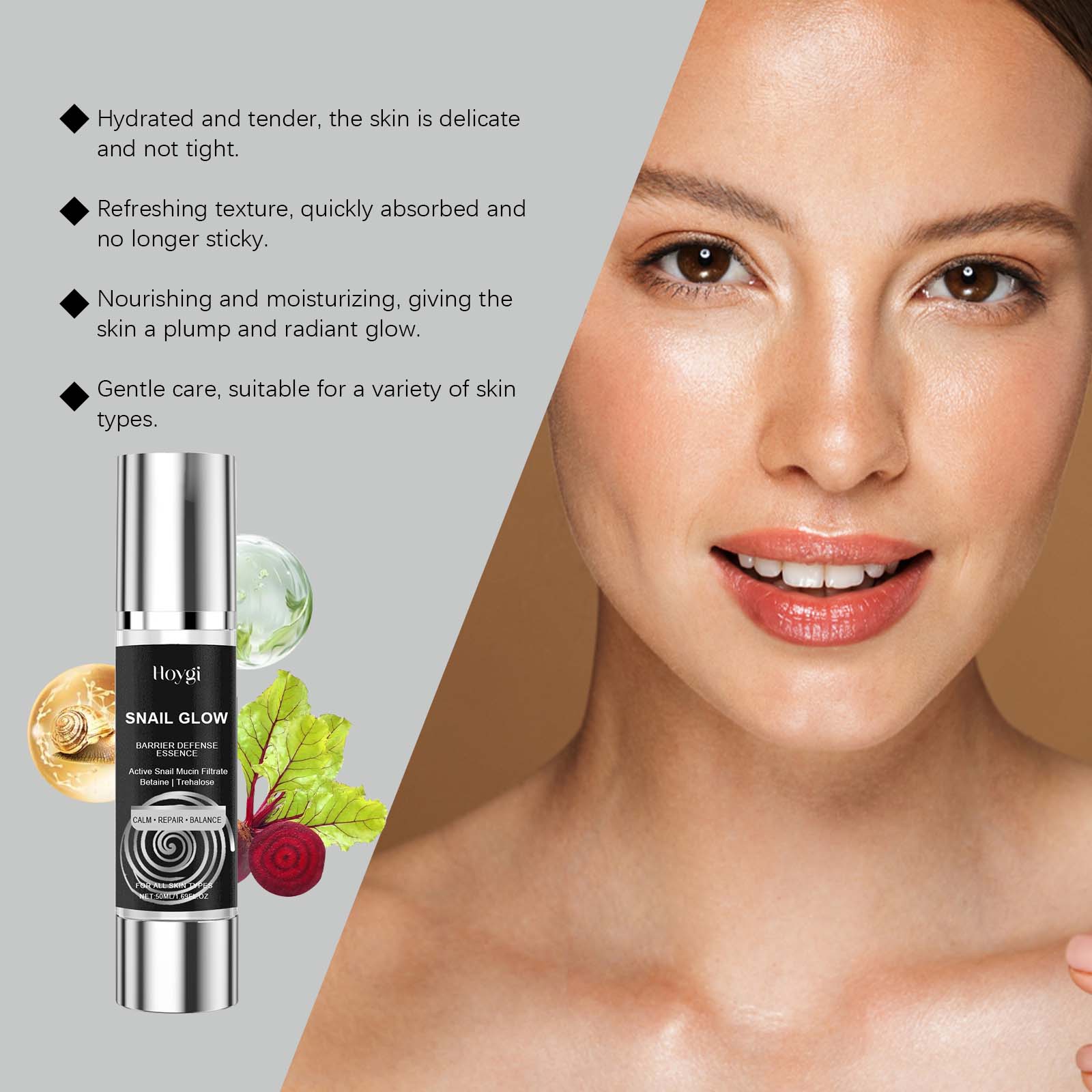 Snail Mucin Skincare Set Colla - Snail Mucin Essence review and price