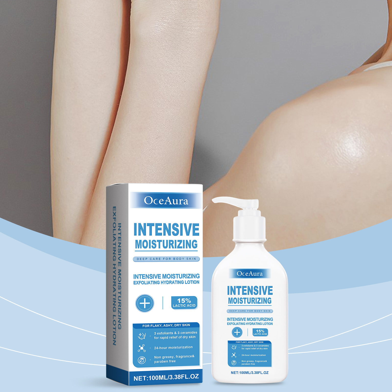 OceAura Intensive Healing Body - Lactic Acid Toner review and price