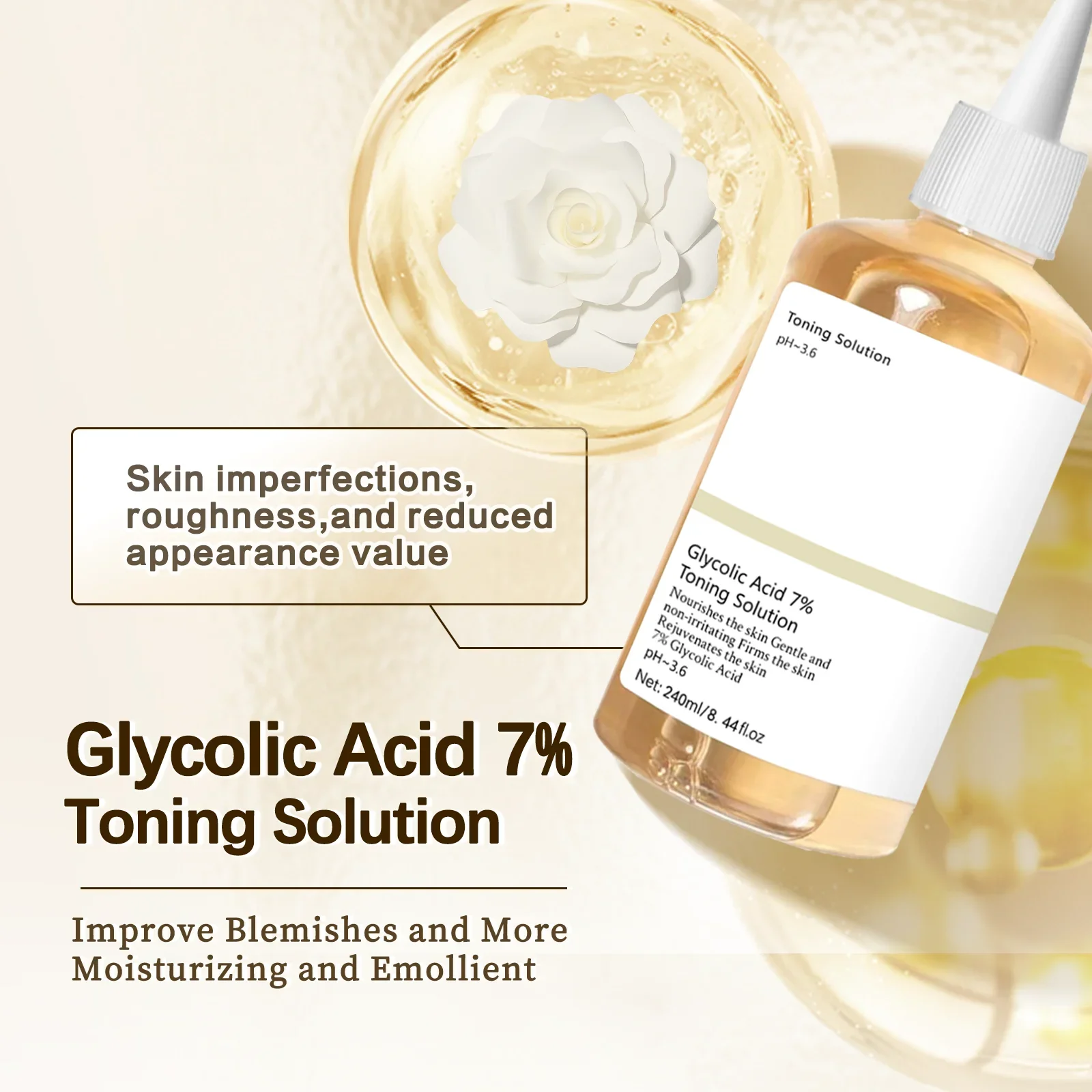 Glycolic Acid 7% Percent Tonin - Lactic Acid Toner review and price