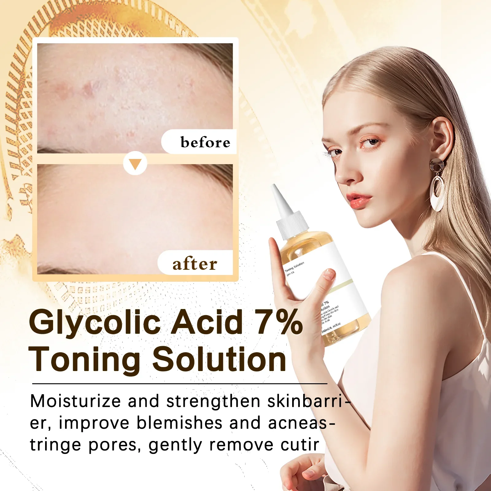 Glycolic Acid 7% Percent Tonin - Lactic Acid Toner review and price